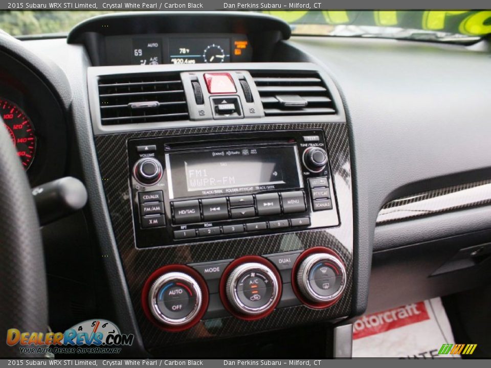 Controls of 2015 Subaru WRX STI Limited Photo #15