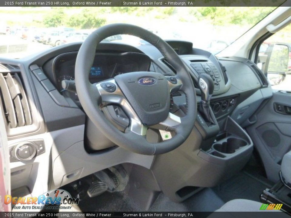 Dashboard of 2015 Ford Transit Van 250 HR Long Photo #10