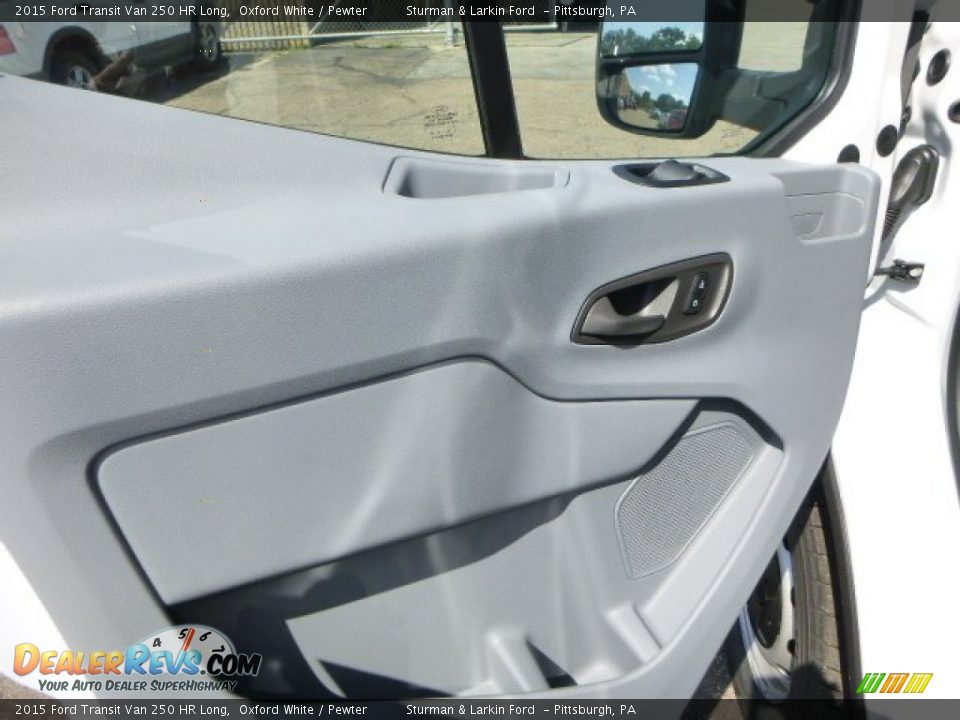 2015 Ford Transit Van 250 HR Long Oxford White / Pewter Photo #11