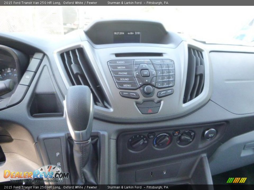 Controls of 2015 Ford Transit Van 250 HR Long Photo #13