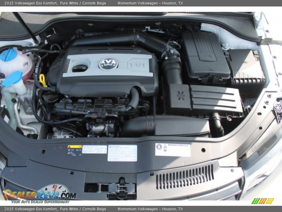 2015 Volkswagen Eos Komfort 2.0 Liter TSI Turbocharged DOHC 16-Valve VVT 4 Cylinder Engine Photo #24