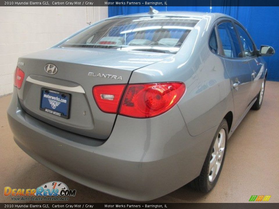 2010 Hyundai Elantra GLS Carbon Gray Mist / Gray Photo #6