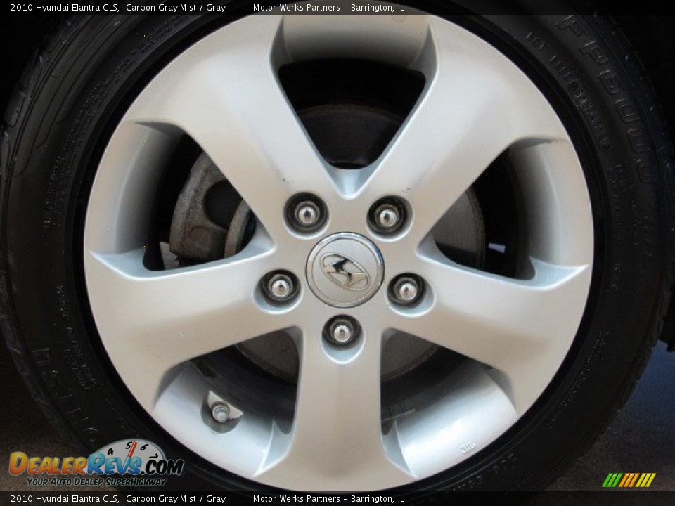 2010 Hyundai Elantra GLS Carbon Gray Mist / Gray Photo #11