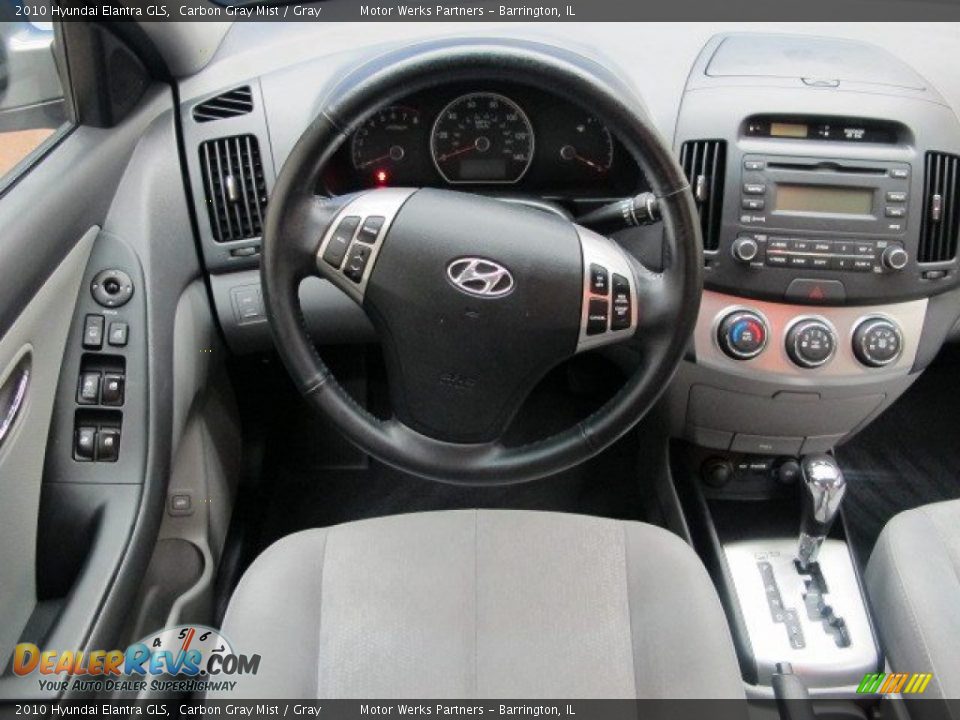 2010 Hyundai Elantra GLS Carbon Gray Mist / Gray Photo #14