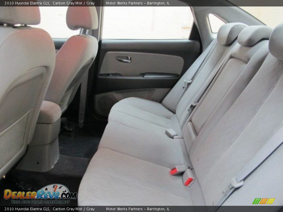 2010 Hyundai Elantra GLS Carbon Gray Mist / Gray Photo #25