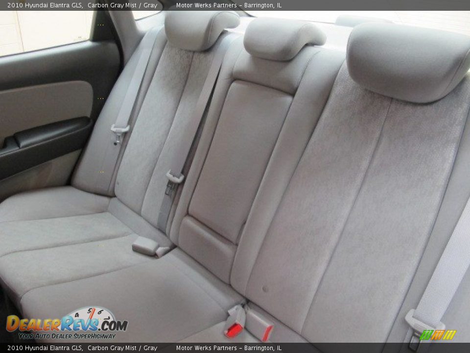 2010 Hyundai Elantra GLS Carbon Gray Mist / Gray Photo #26