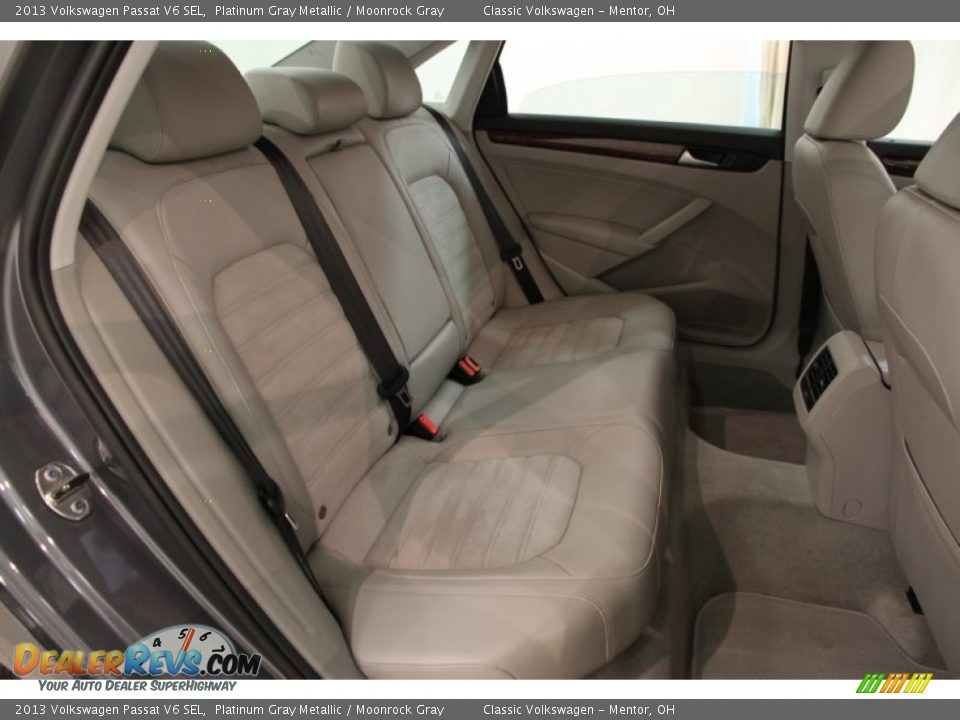 Rear Seat of 2013 Volkswagen Passat V6 SEL Photo #16