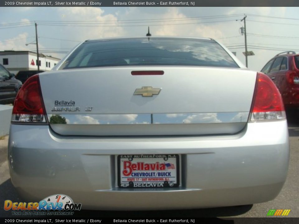 2009 Chevrolet Impala LT Silver Ice Metallic / Ebony Photo #5