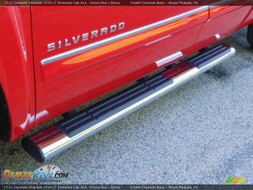 2012 Chevrolet Silverado 1500 LT Extended Cab 4x4 Victory Red / Ebony Photo #4