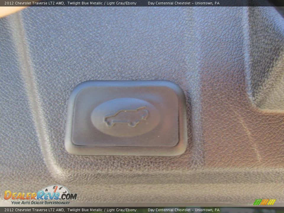 2012 Chevrolet Traverse LTZ AWD Twilight Blue Metallic / Light Gray/Ebony Photo #29