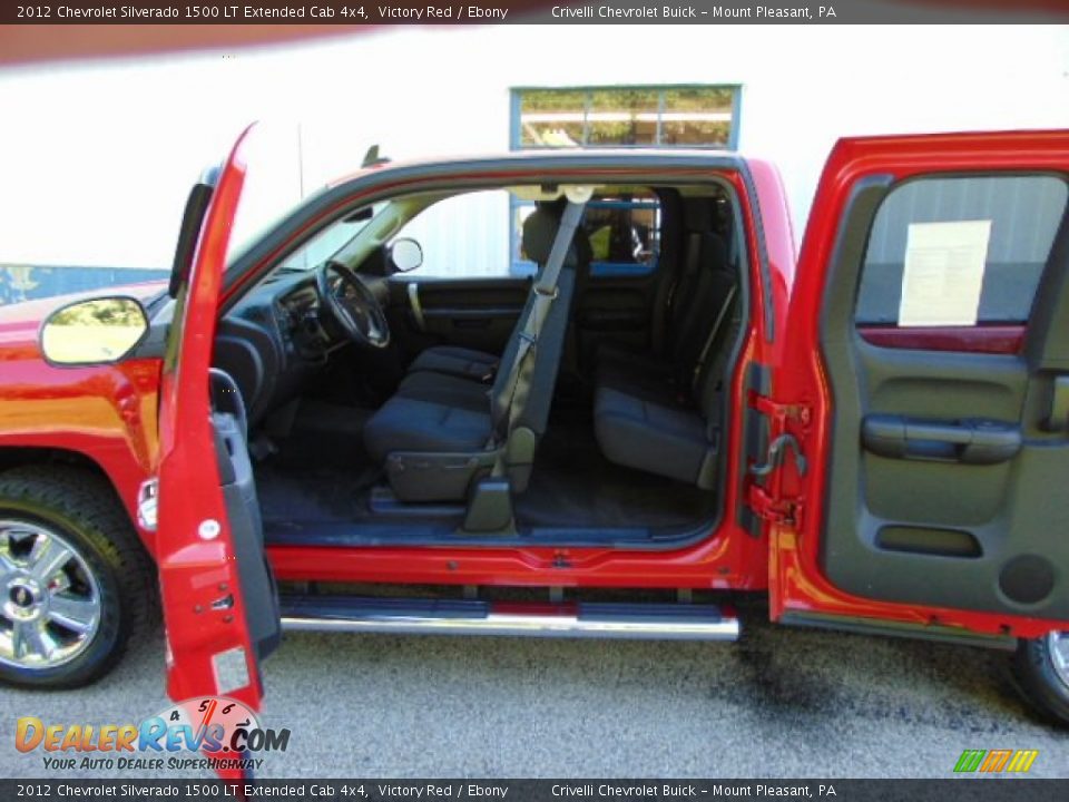2012 Chevrolet Silverado 1500 LT Extended Cab 4x4 Victory Red / Ebony Photo #16