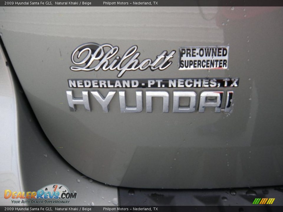 2009 Hyundai Santa Fe GLS Natural Khaki / Beige Photo #22