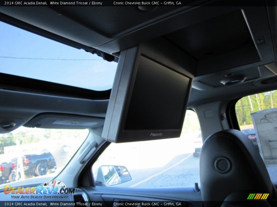 2014 GMC Acadia Denali White Diamond Tricoat / Ebony Photo #12