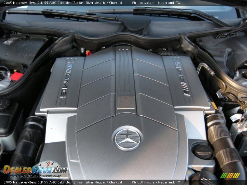 2005 Mercedes-Benz CLK 55 AMG Cabriolet 5.4 Liter AMG SOHC 24-Valve V8 Engine Photo #25