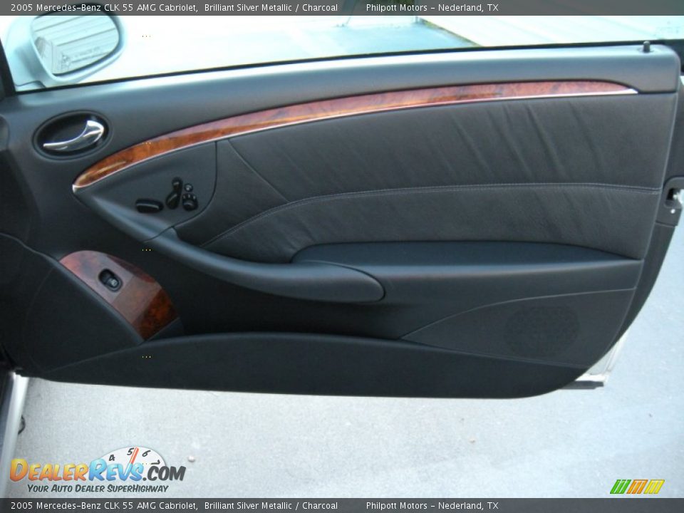 Door Panel of 2005 Mercedes-Benz CLK 55 AMG Cabriolet Photo #26