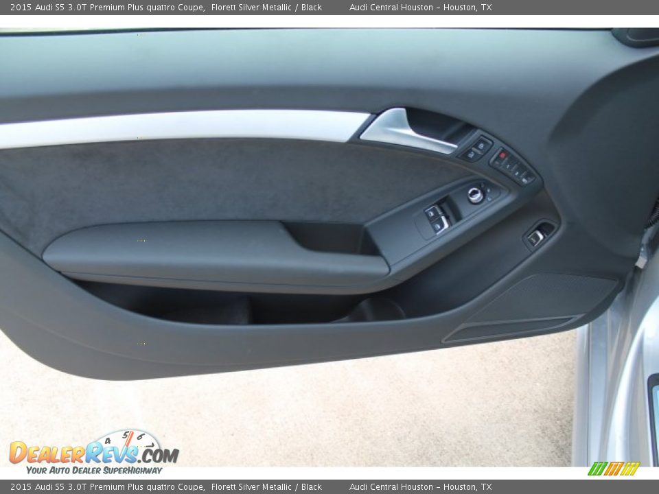 2015 Audi S5 3.0T Premium Plus quattro Coupe Florett Silver Metallic / Black Photo #8
