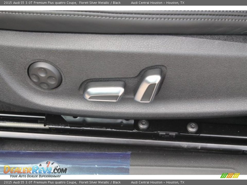 2015 Audi S5 3.0T Premium Plus quattro Coupe Florett Silver Metallic / Black Photo #10