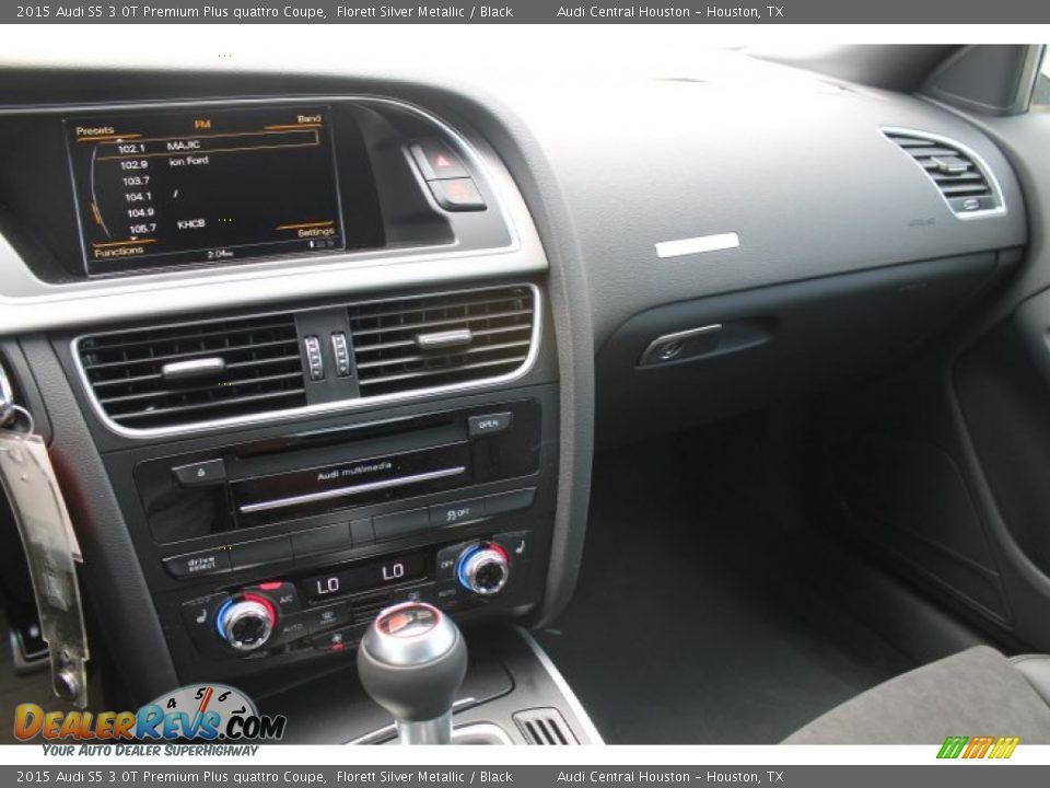 2015 Audi S5 3.0T Premium Plus quattro Coupe Florett Silver Metallic / Black Photo #12