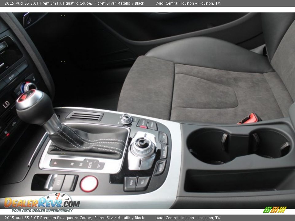 2015 Audi S5 3.0T Premium Plus quattro Coupe Florett Silver Metallic / Black Photo #13