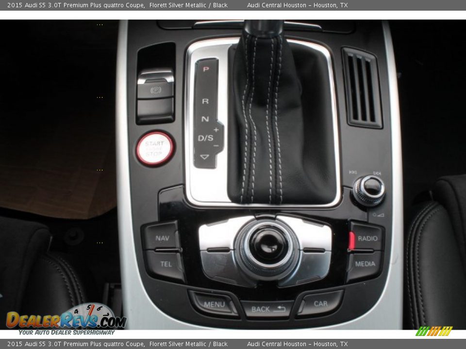 2015 Audi S5 3.0T Premium Plus quattro Coupe Florett Silver Metallic / Black Photo #14