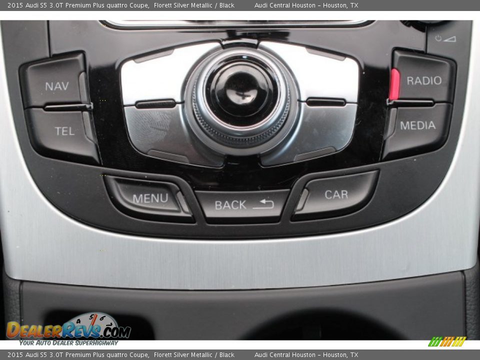 2015 Audi S5 3.0T Premium Plus quattro Coupe Florett Silver Metallic / Black Photo #15