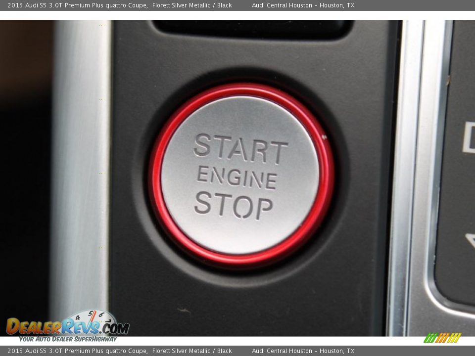 2015 Audi S5 3.0T Premium Plus quattro Coupe Florett Silver Metallic / Black Photo #17