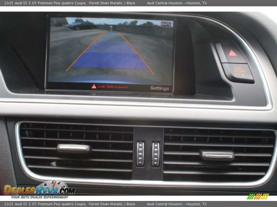 2015 Audi S5 3.0T Premium Plus quattro Coupe Florett Silver Metallic / Black Photo #19