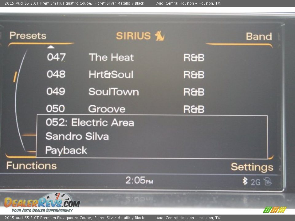 2015 Audi S5 3.0T Premium Plus quattro Coupe Florett Silver Metallic / Black Photo #22