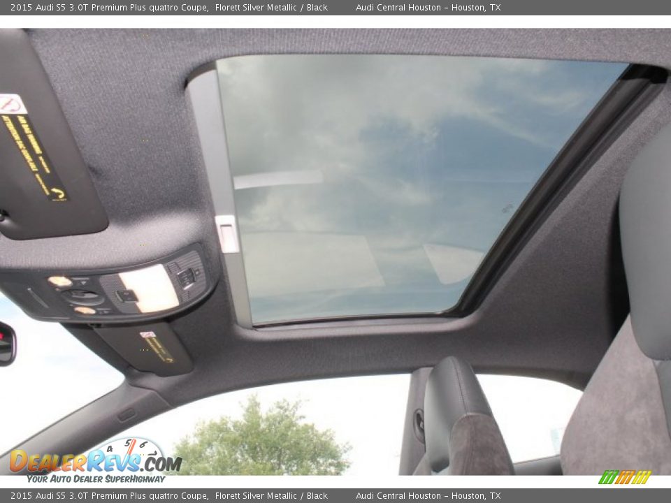 2015 Audi S5 3.0T Premium Plus quattro Coupe Florett Silver Metallic / Black Photo #23