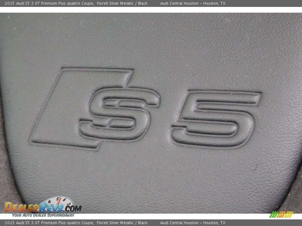 2015 Audi S5 3.0T Premium Plus quattro Coupe Florett Silver Metallic / Black Photo #24