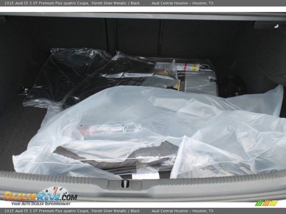 2015 Audi S5 3.0T Premium Plus quattro Coupe Florett Silver Metallic / Black Photo #26