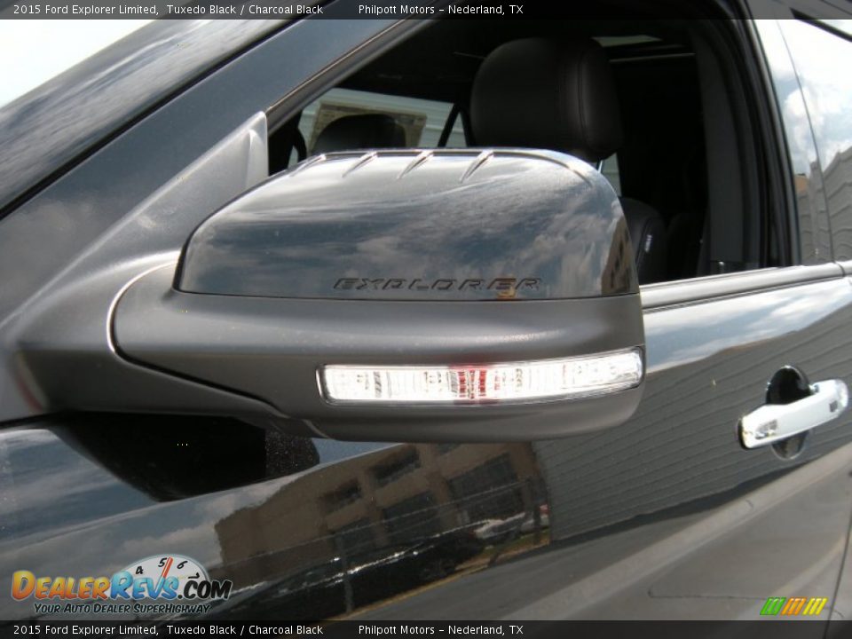 2015 Ford Explorer Limited Tuxedo Black / Charcoal Black Photo #12