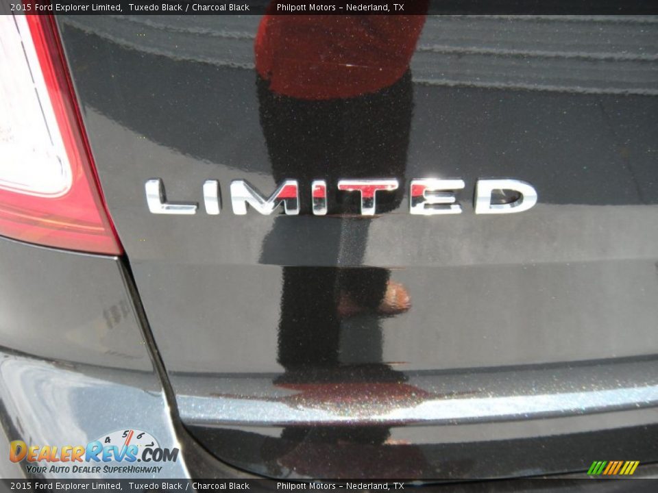 2015 Ford Explorer Limited Tuxedo Black / Charcoal Black Photo #13