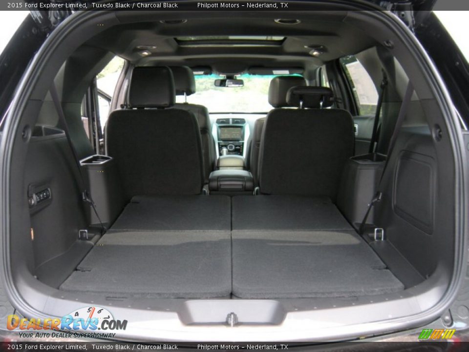 2015 Ford Explorer Limited Tuxedo Black / Charcoal Black Photo #18