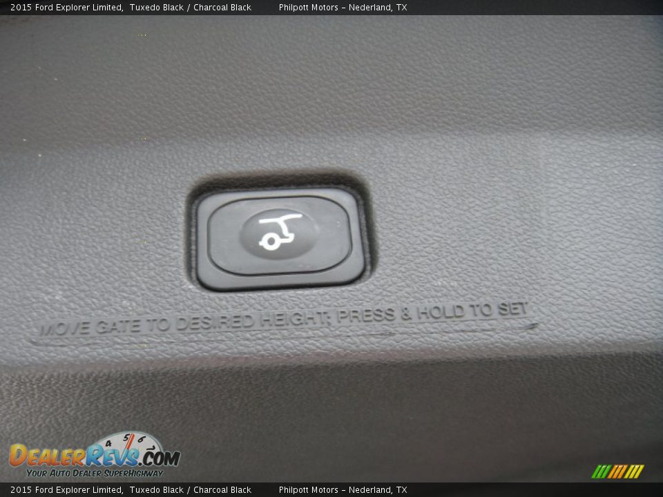 2015 Ford Explorer Limited Tuxedo Black / Charcoal Black Photo #19