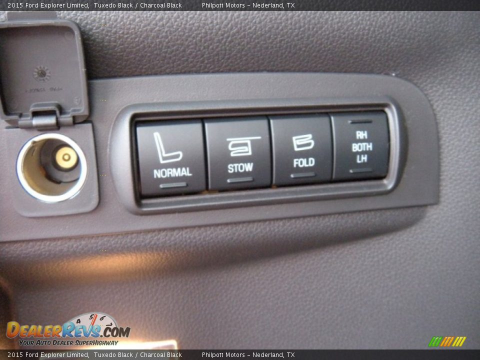 2015 Ford Explorer Limited Tuxedo Black / Charcoal Black Photo #20
