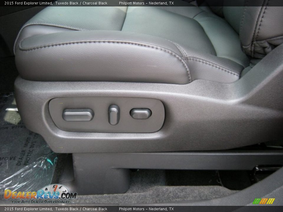 2015 Ford Explorer Limited Tuxedo Black / Charcoal Black Photo #29