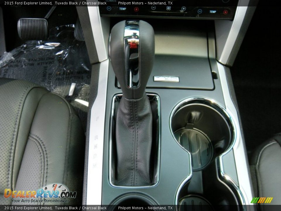 2015 Ford Explorer Limited Tuxedo Black / Charcoal Black Photo #34