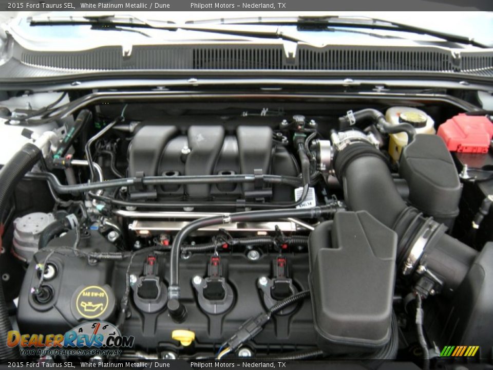 2015 Ford Taurus SEL 3.5 Liter DOHC 24-Valve Ti-VCT V6 Engine Photo #16