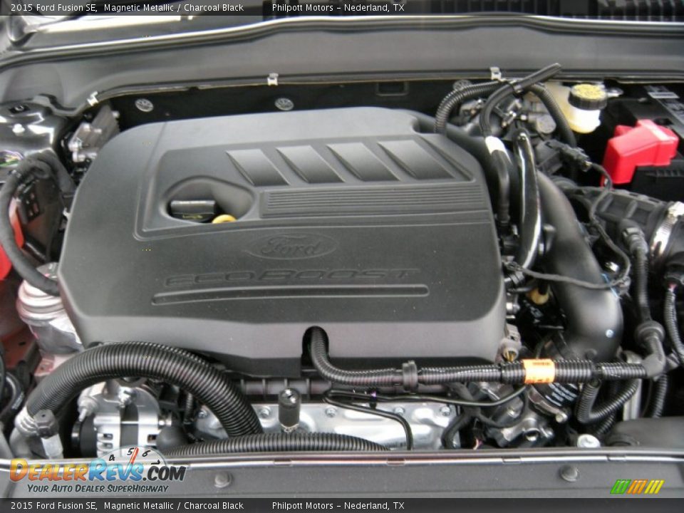 2015 Ford Fusion SE 1.5 Liter EcoBoost DI Turbocharged DOHC 16-Valve Ti-VCT 4 Cylinder Engine Photo #17