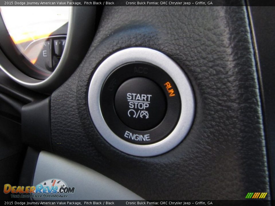 2015 Dodge Journey American Value Package Pitch Black / Black Photo #16
