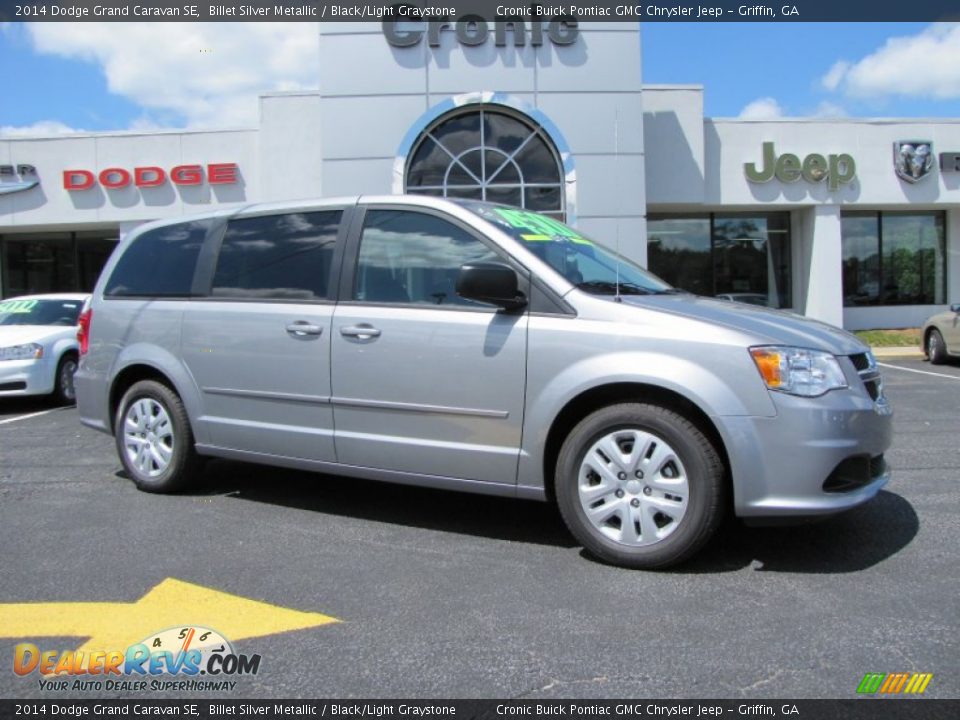 2014 Dodge Grand Caravan SE Billet Silver Metallic / Black/Light Graystone Photo #1