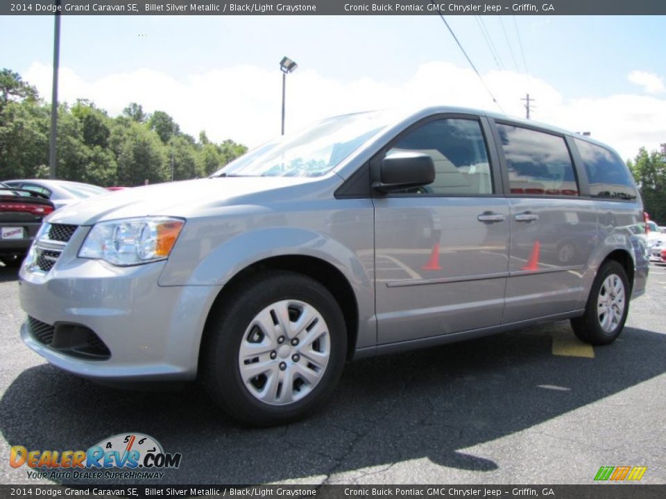 2014 Dodge Grand Caravan SE Billet Silver Metallic / Black/Light Graystone Photo #3