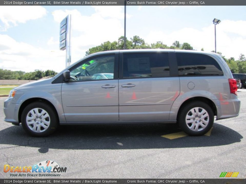 2014 Dodge Grand Caravan SE Billet Silver Metallic / Black/Light Graystone Photo #4