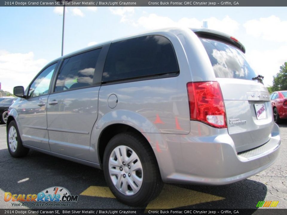 2014 Dodge Grand Caravan SE Billet Silver Metallic / Black/Light Graystone Photo #5