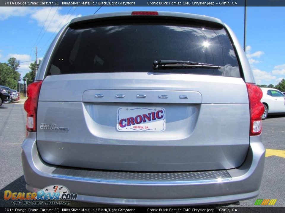 2014 Dodge Grand Caravan SE Billet Silver Metallic / Black/Light Graystone Photo #6