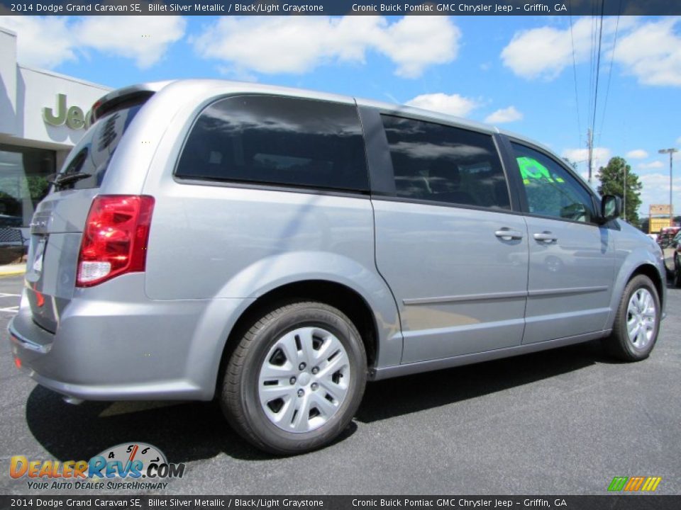 2014 Dodge Grand Caravan SE Billet Silver Metallic / Black/Light Graystone Photo #7