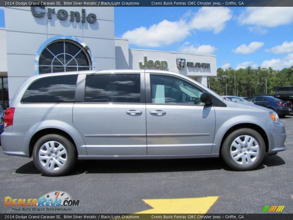 2014 Dodge Grand Caravan SE Billet Silver Metallic / Black/Light Graystone Photo #8