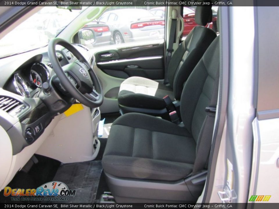 2014 Dodge Grand Caravan SE Billet Silver Metallic / Black/Light Graystone Photo #9