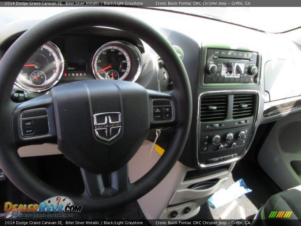 2014 Dodge Grand Caravan SE Billet Silver Metallic / Black/Light Graystone Photo #10